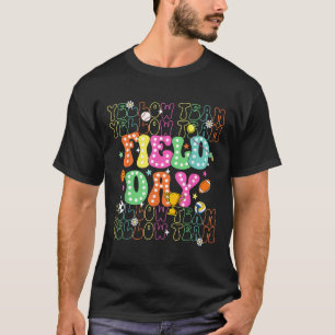 Field Day Yellow Team Colour Field Trip Team Game T-Shirt