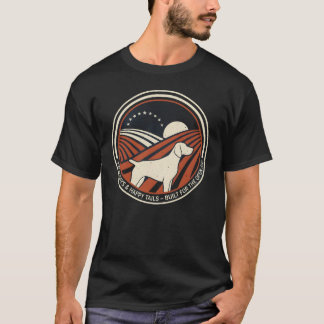 Field Days & Happy Tails – Outdoor Dog Adventure B T-Shirt