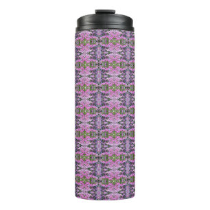 Field Flowers Ikat Thermal Tumbler