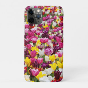 field full of tulips iPhone 11 pro case