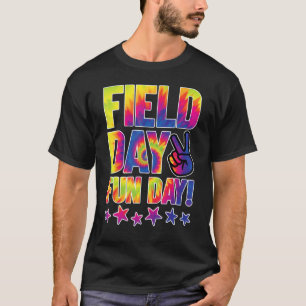 Field Fun Day Squad School Trip Vibes Boys Girls T T-Shirt
