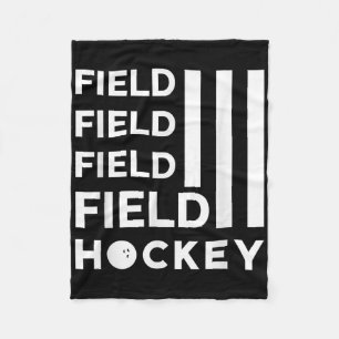 Field Hockey _10 Fleece Blanket