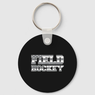 Field Hockey _12  Key Ring