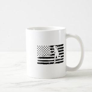 Field Hockey American Flag Women Kids Men Coffee Mug