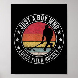 Field Hockey Apparel Sports Field Hockey Player Fo Poster