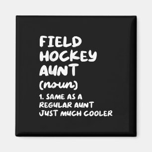 Field Hockey Aunt Definition Funny And Sy Sports Magnet