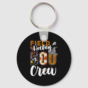 Field Hockey Boo Crew Halloween Matching Player Key Ring
