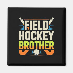 Field Hockey Brother Magnet