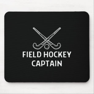 Field Hockey Captain Outfit Women Men  Mouse Pad