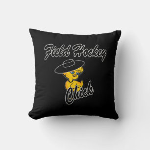 Field Hockey Chick #4 Cushion