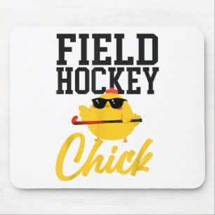 Field Hockey Chicken Field Hockey Chick _2 Mouse Pad