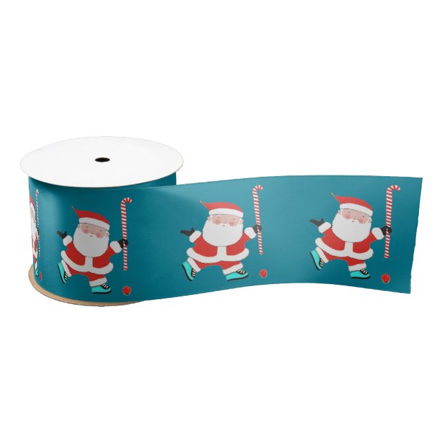 Field hockey Christmas Gifts Satin Ribbon (Spool)