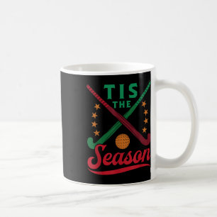 Field Hockey Christmas Tis The Season Player Holid Coffee Mug