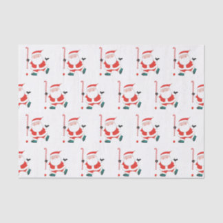Field Hockey Christmas Tissue Paper