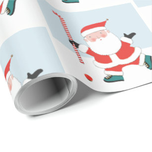 Field Hockey Christmas Wrapping Paper