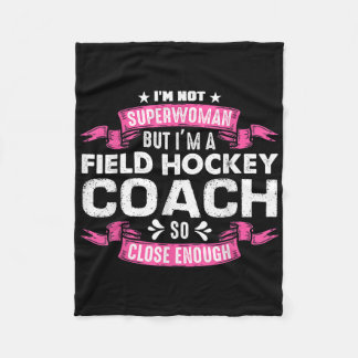 Field Hockey Coach Gift Field Hockey Player Gift _ Fleece Blanket