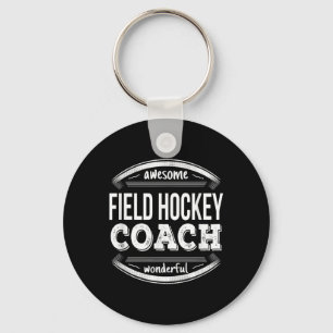 Field Hockey Coach Gifts Funny Key Ring