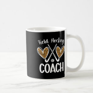 Field Hockey Coach Hearts Field Hockey Coach Coffee Mug