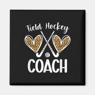 Field Hockey Coach Hearts Field Hockey Coach  Magnet