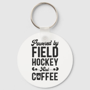 Field Hockey Coffee Powered By Field Hockey And Co Key Ring