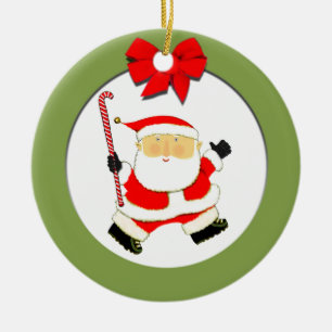 Field Hockey Collectable Ceramic Ornament