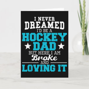 Field Hockey Dad - Funny Field Hockey Player Hocke Card