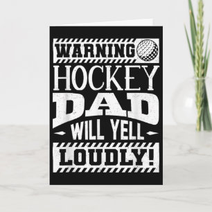 Field Hockey Dad Shirt Men Field Hockey Lover _1  Card