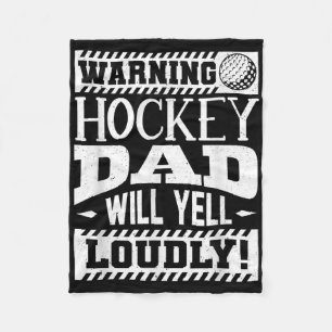 Field Hockey Dad Shirt Men Field Hockey Lover _1 Fleece Blanket