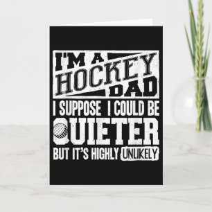 Field Hockey Dad Shirt Men Field Hockey Lover _3  Card