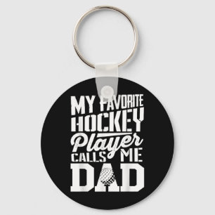 Field Hockey Dad Shirt Men Field Hockey Lover  Key Ring
