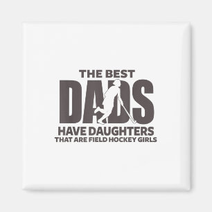 Field Hockey Daughter Proud Dad Athlete Girls Fath Magnet