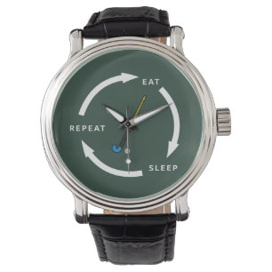 Field Hockey Eat Sleep Repeat Sports Fan Saying Watch