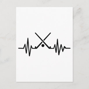 Field hockey frequency postcard