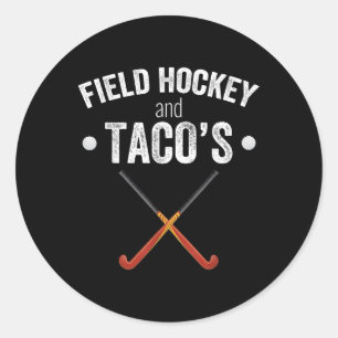 Field Hockey Funny Slogan Pun Gift - Field Hockey Classic Round Sticker