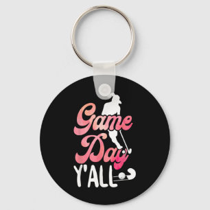 Field Hockey Game Day Y'all _1 Key Ring