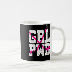 Field Hockey Girl Power Ice Hockey Chick Sticks Te Coffee Mug