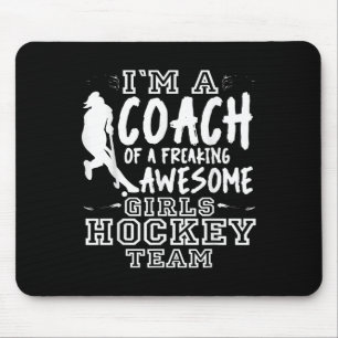 Field Hockey Girls Coach _1 Mouse Pad