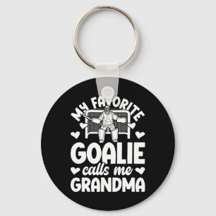 Field Hockey Goalie Grandma Field Hockey Goalkeepe Key Ring