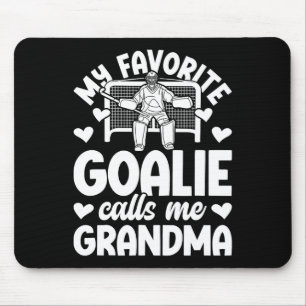 Field Hockey Goalie Grandma Field Hockey Goalkeepe Mouse Pad