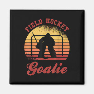 Field Hockey Goalie Hockey Goalkeeper Hockey Playe Magnet