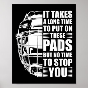 Field Hockey Goalie Quote - Field Hockey Goal Keep Poster