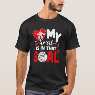 Field Hockey Goalkeeper Aunt Proud Field Hockey Go T-Shirt