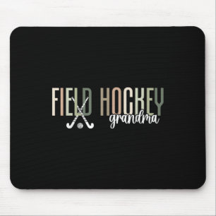 Field Hockey Grandma Of A Field Hockey Player Gran Mouse Pad