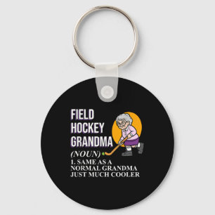 Field Hockey Grandma Sports Player Lover Expert Gr Key Ring