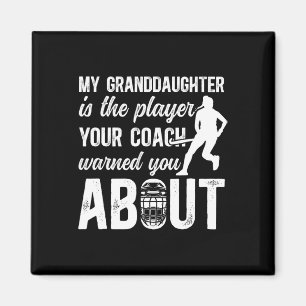 Field Hockey Grandpa Funny Field Hockey Player Gra Magnet