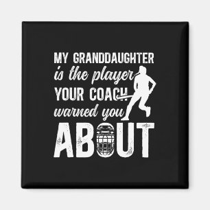 Field Hockey Grandpa Funny Field Hockey Player Gra Magnet