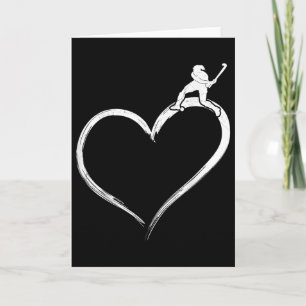 Field Hockey Heart Card