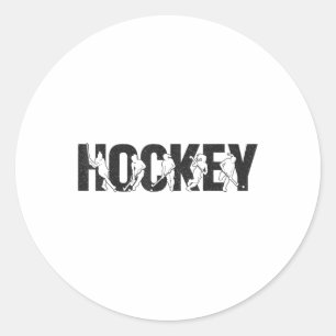 Field Hockey Hockey _4 Classic Round Sticker