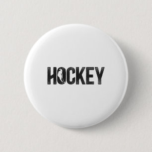 Field Hockey Hockey 6 Cm Round Badge