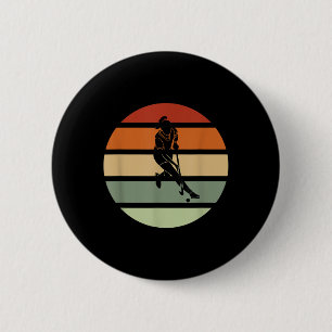 Field Hockey Hockey Player Field Hockey Indoor Hoc 6 Cm Round Badge
